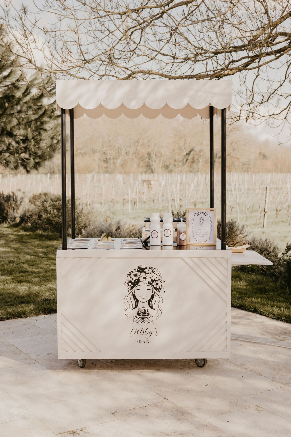 nouveauté: Le Debby's Bar - un bar à douceurs pour rendre vos évènements encore plus gourmands avec au choix des mini pancakes, des big cookies, du brownie, du brookie ou des donuts à personnaliser